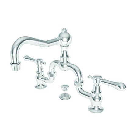 Newport Brass Lavatory Bridge Faucet in Satin Nickel (Pvd) 1030B-15S